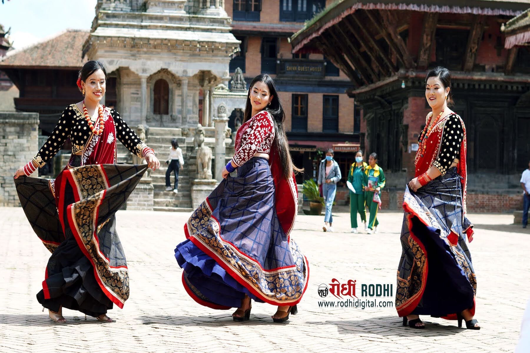 Team Rodhi Gurung Dress Photoshoot 1